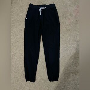 Figs Black Joggers